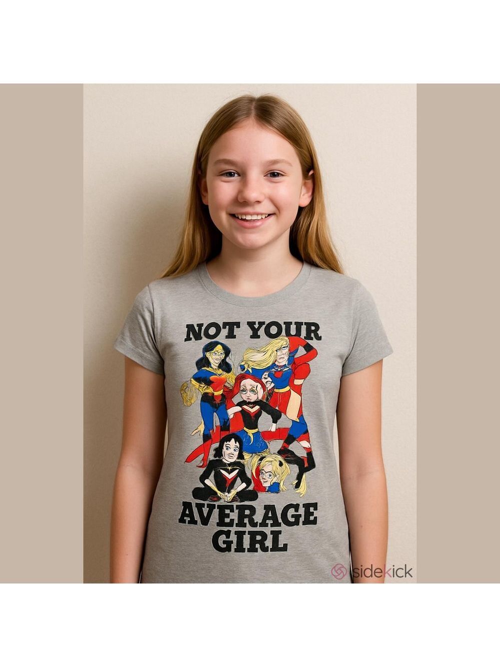 DC SuperHero Girls XL Short Sleeve Tee